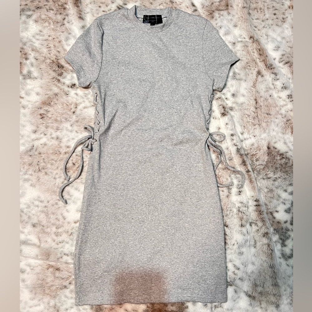 L Short Grey Dress
